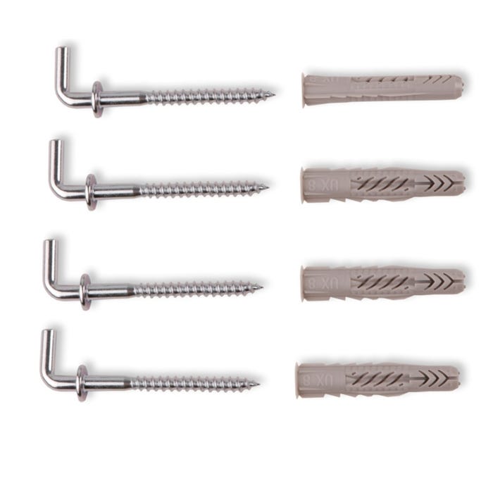 Kołek do betonu z hakiem UX Whk 8.0x50 mm (4 szt.)