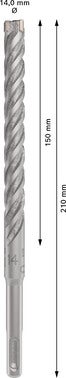 Wiertło SDS-Plus-5X 14x150x210 mm BOSCH 2