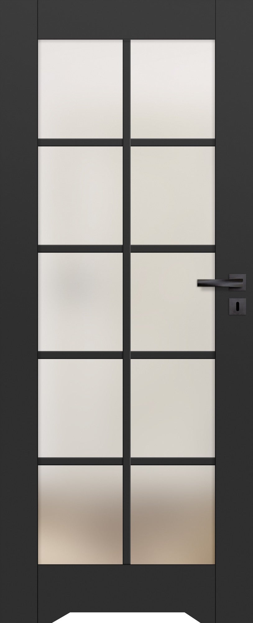 Skrzydło łazienkowe Amarylis 3 BP 80 prawe czarne