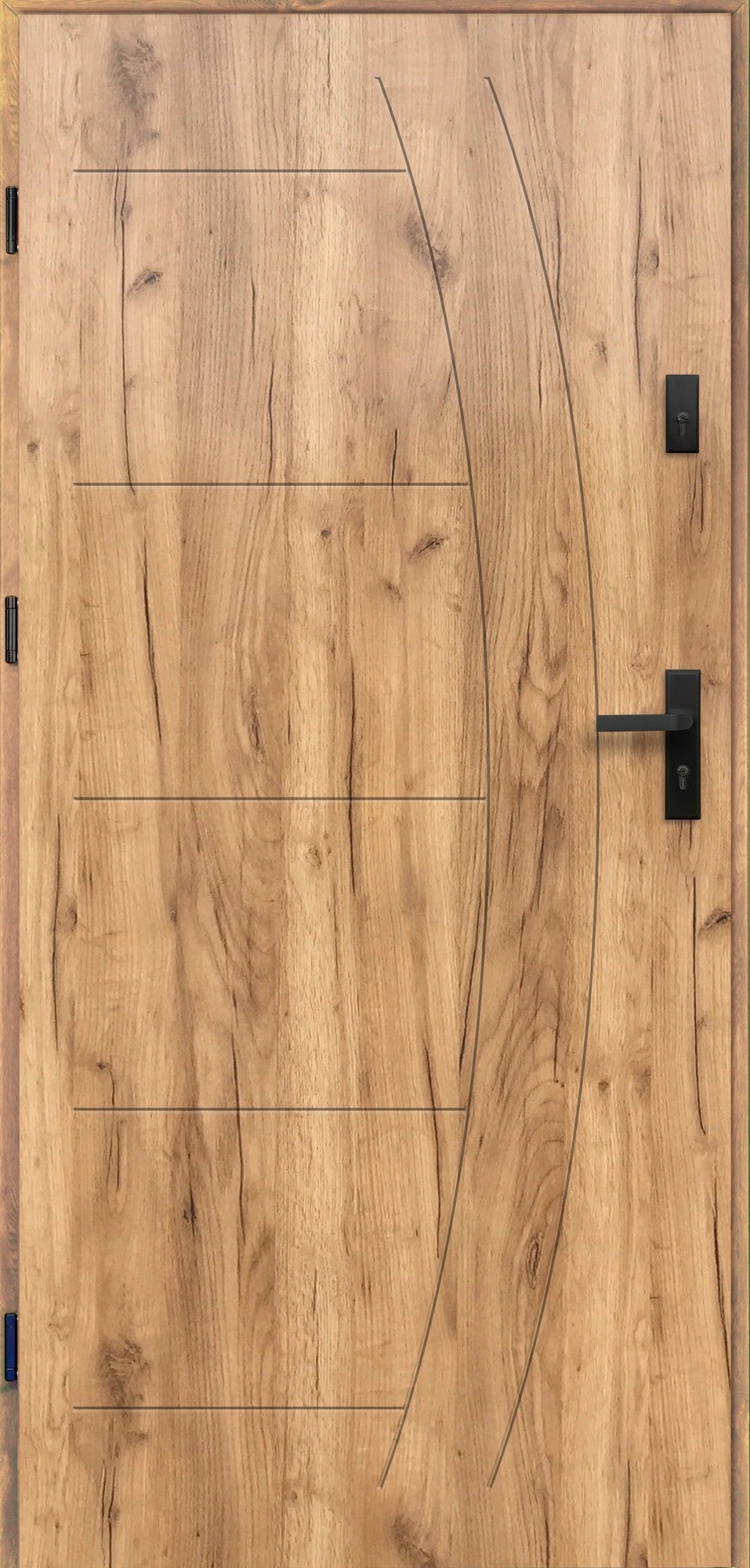 Drzwi stalowe LYON grandsom 80 prawe