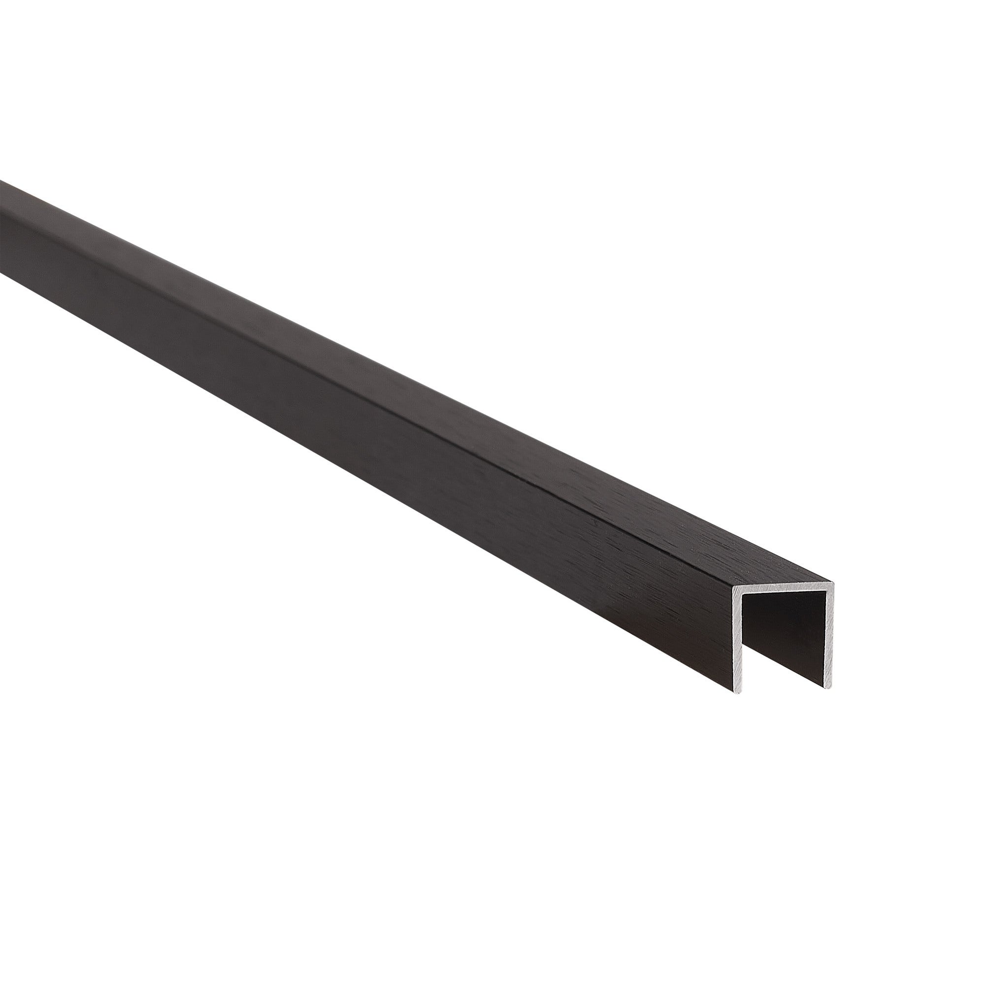 Kształtownik aluminiowy czarny 10x10x1mm 2.6m