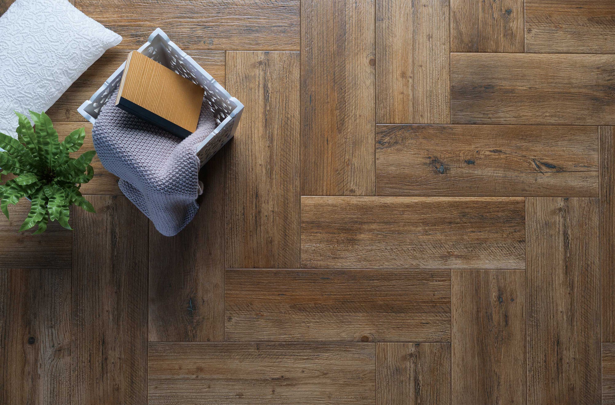 Gres szkliwiony Legnum ciemnobeżowy 20x60x0.85 cm 1.44m2 2