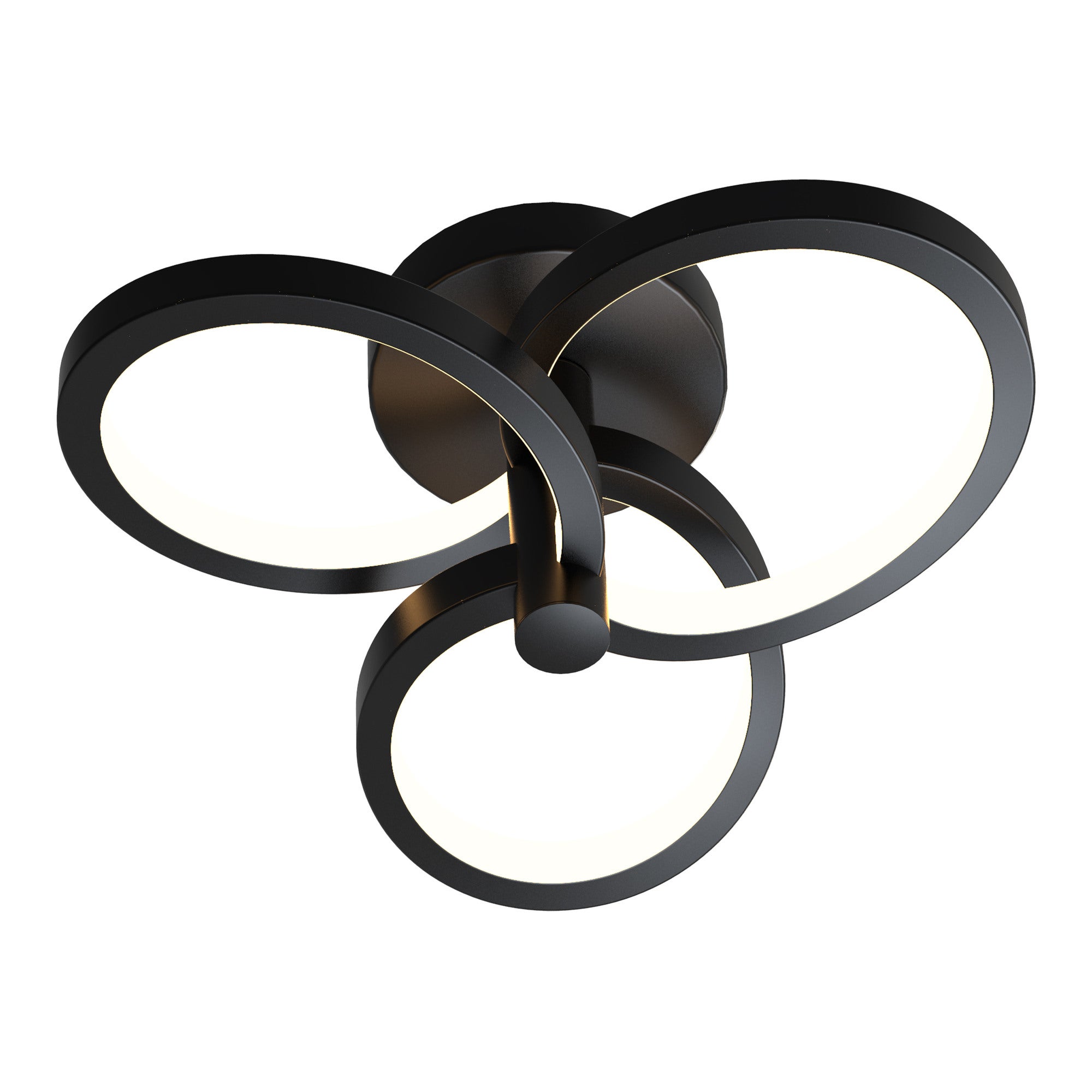 Lampa ścienno-sufitowa LED Ribbon 12W 1700lm czarna 1