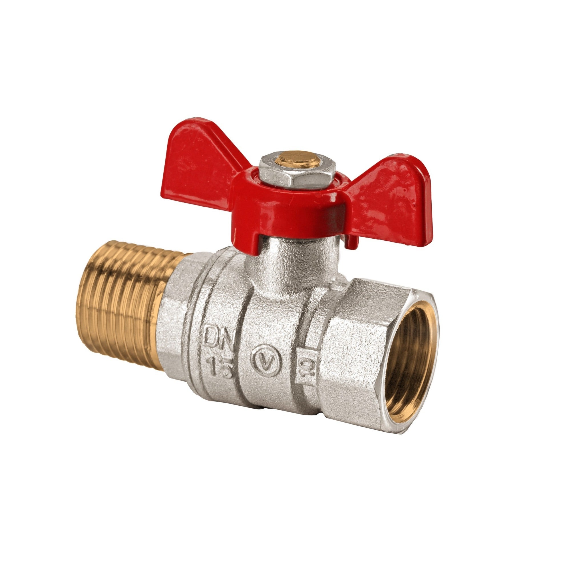 Zawór kulowy Onyx z dławikiem i motylkiem 1"