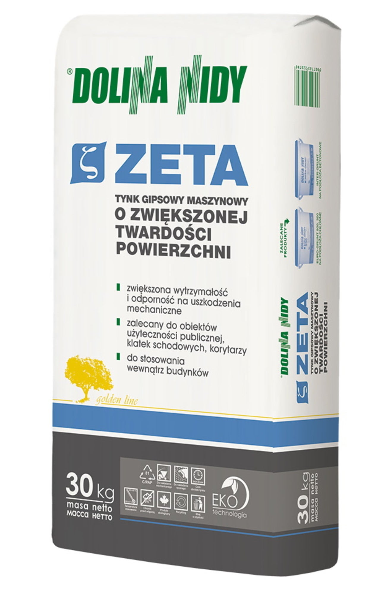 Tynk gipsowy maszynowy Dolina Nidy Zeta 30 kg 1
