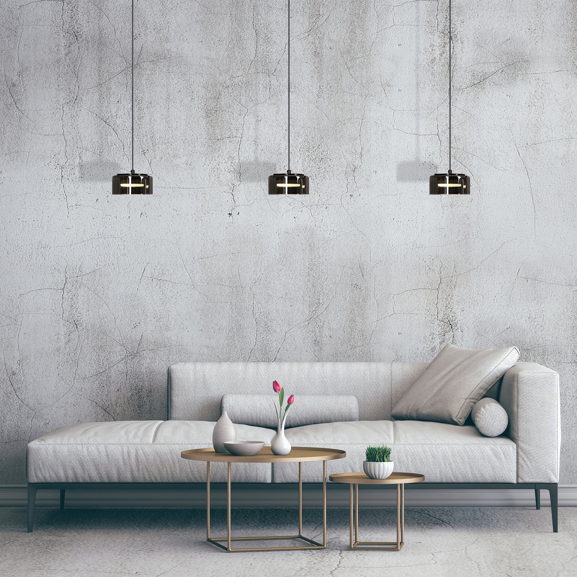 Lampa wisząca Ofelia 1xGX53 czarna 5