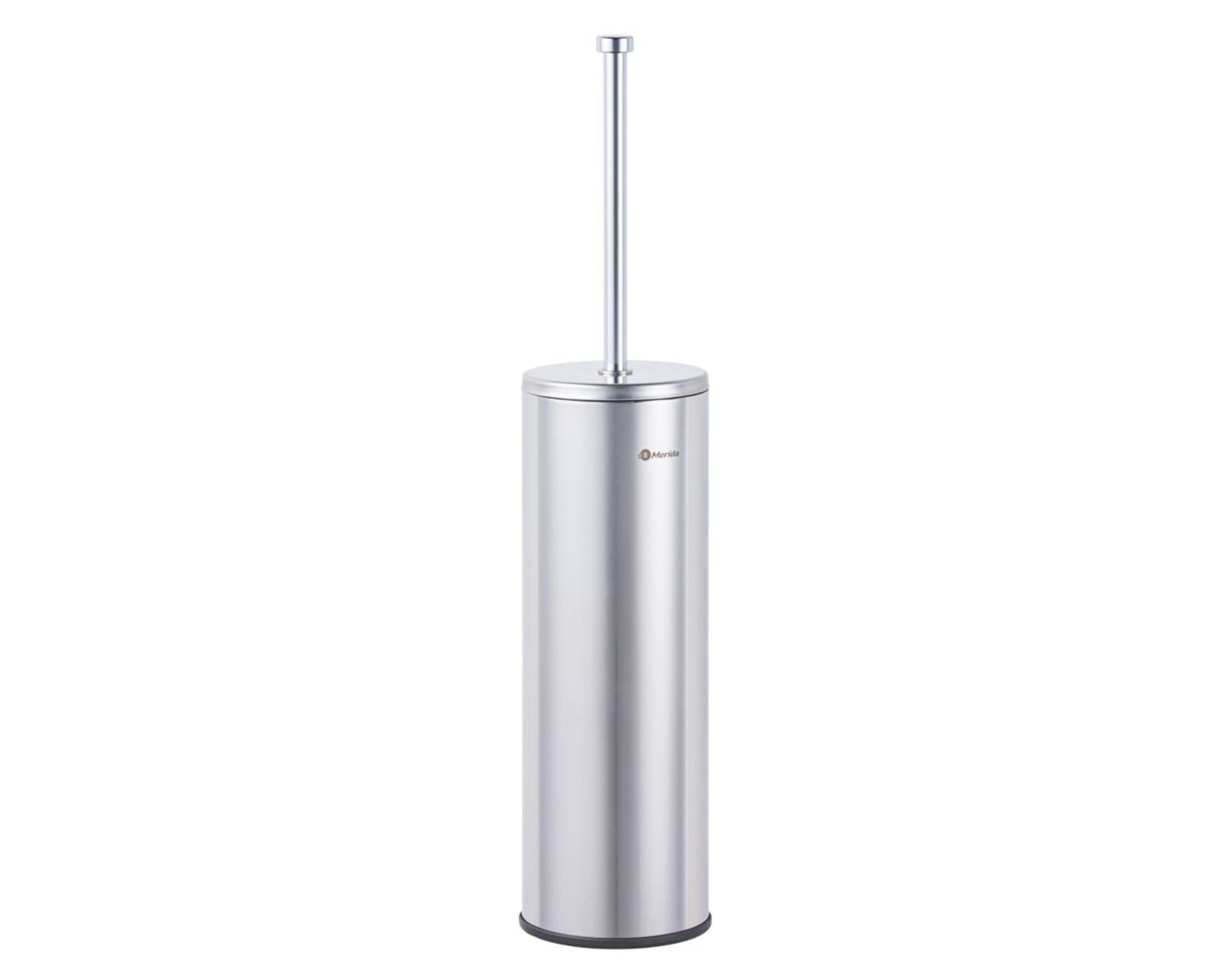 Szczotka do WC z uchwytem stawianym, tuba stojąca z przykrywką , stal polerowana SZ19C