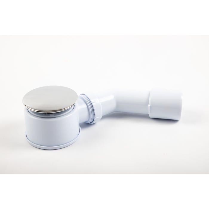 Syfon brodzikowy niski 52 mm chrom