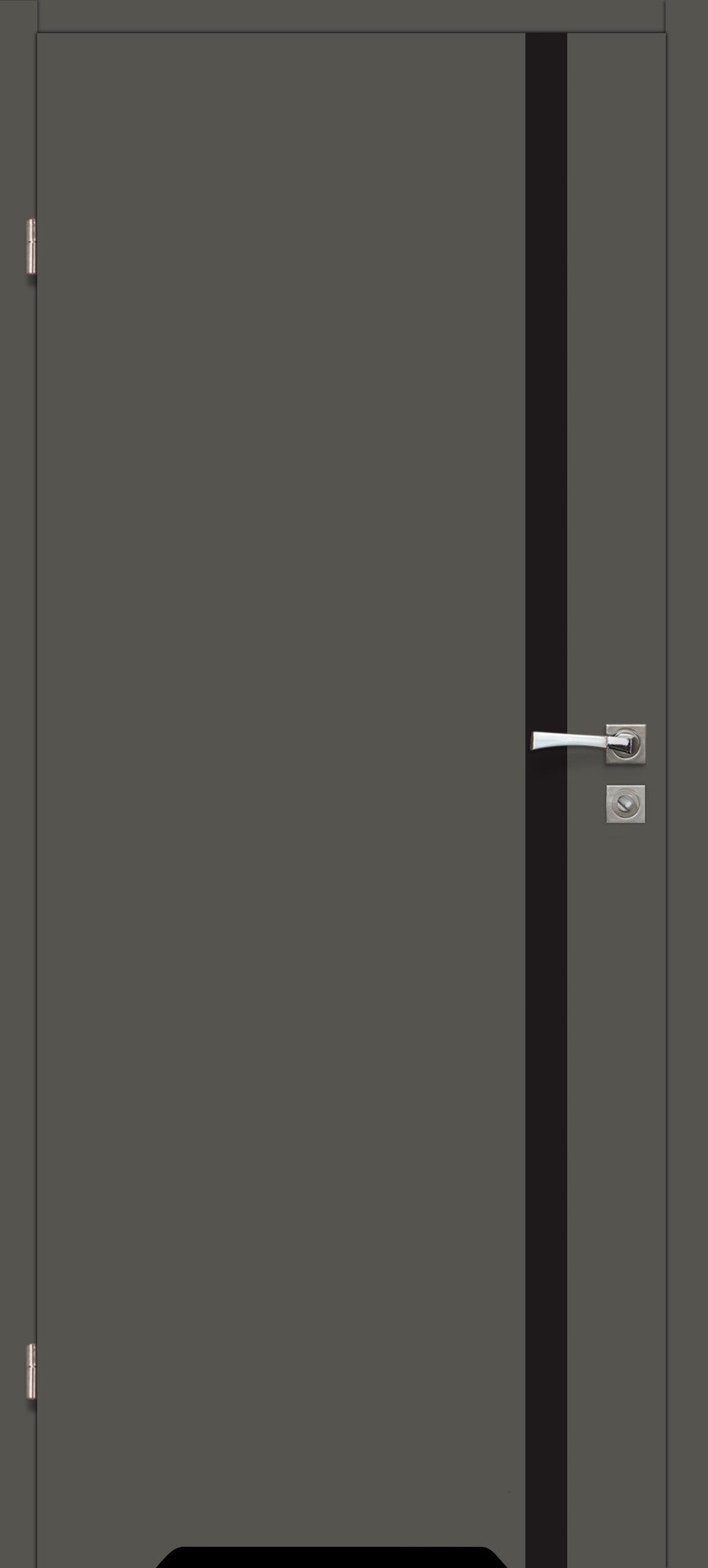 Skrzydło łazienkowe Indigo 80 lewe grafit