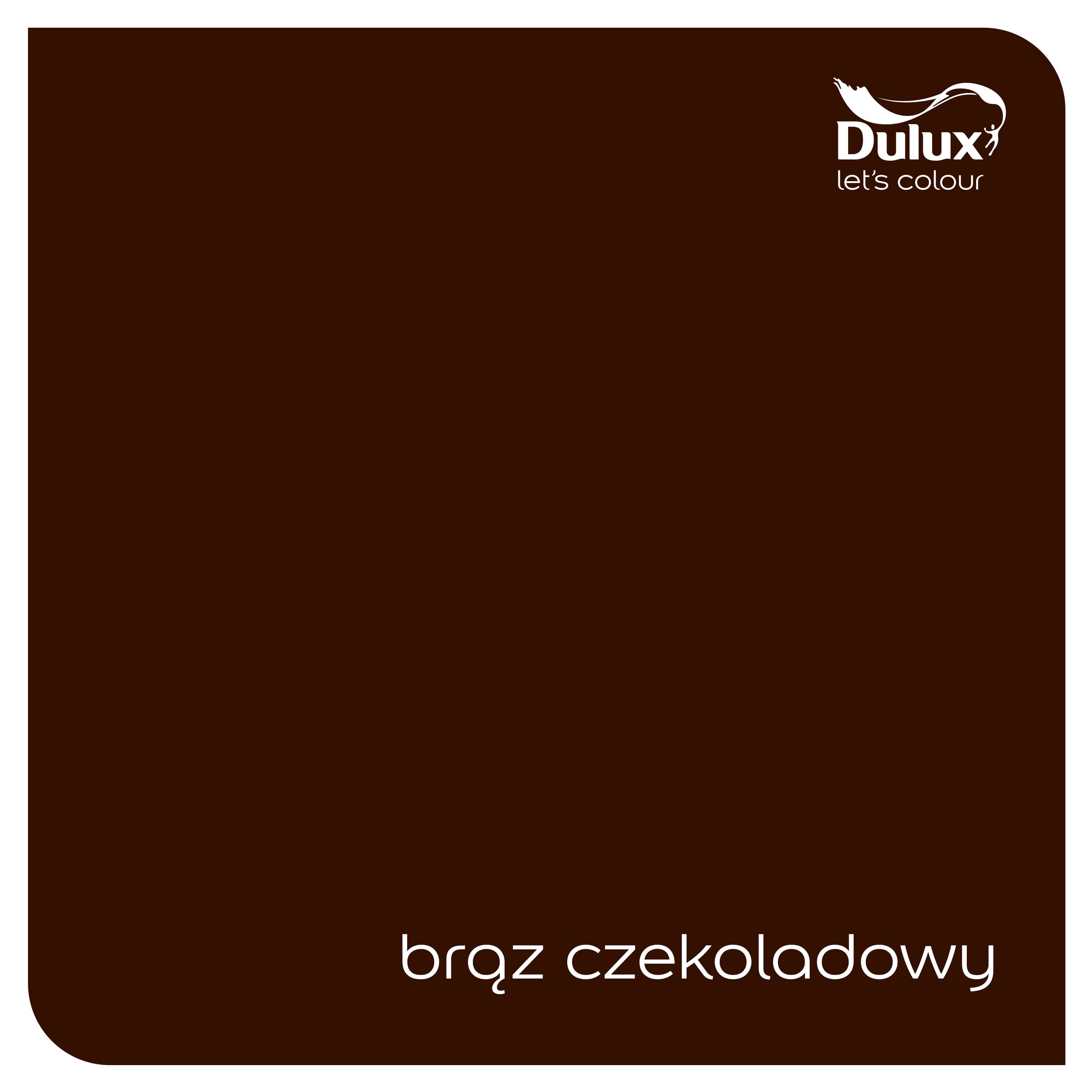 Emalia Dulux Rapidry brąz czekoladowy 0,4l 2