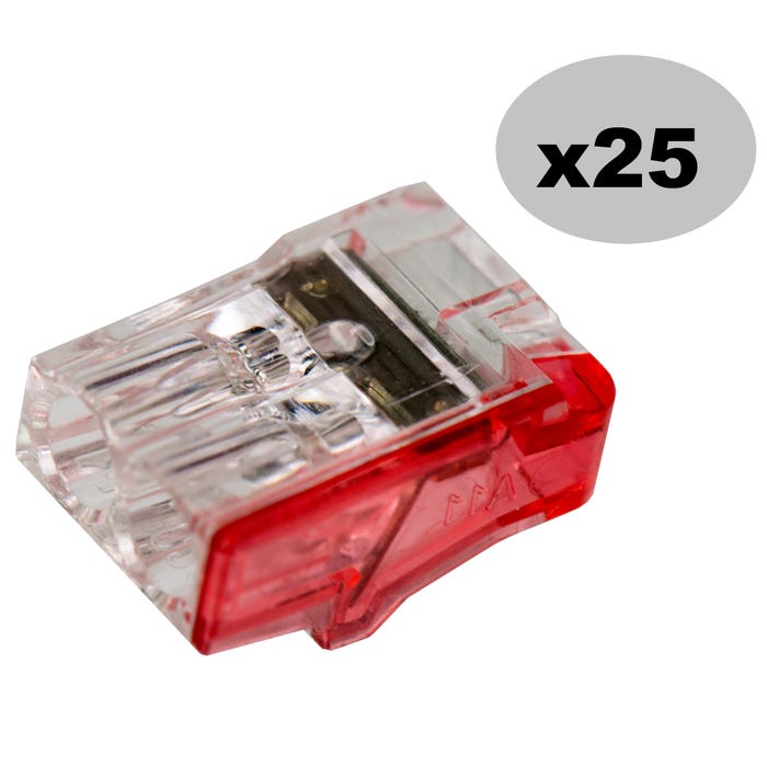 Szybkozłączka 2x2,5mm2 25szt
