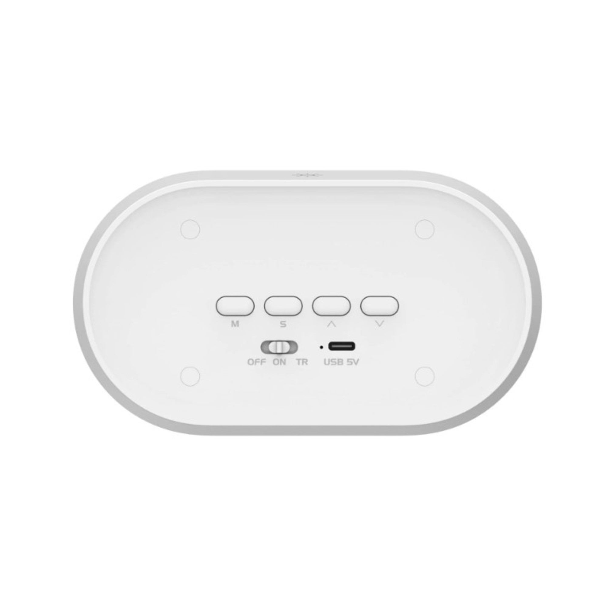 Lampka nocna LED Kaja z budzikiem 3000K 2