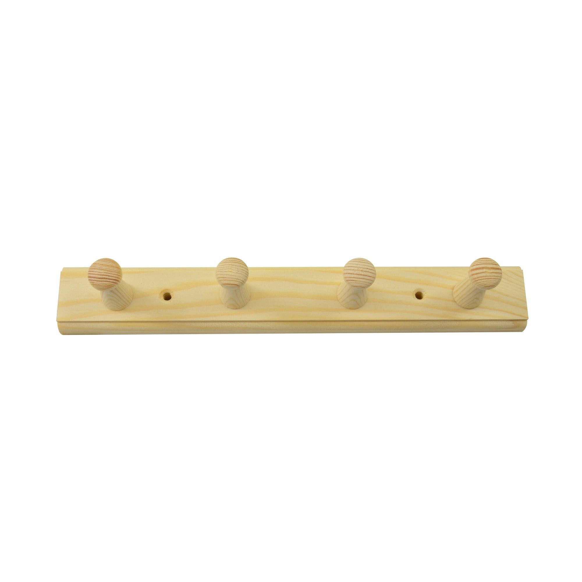Wieszak drewniany 300x50 mm sosna surowa