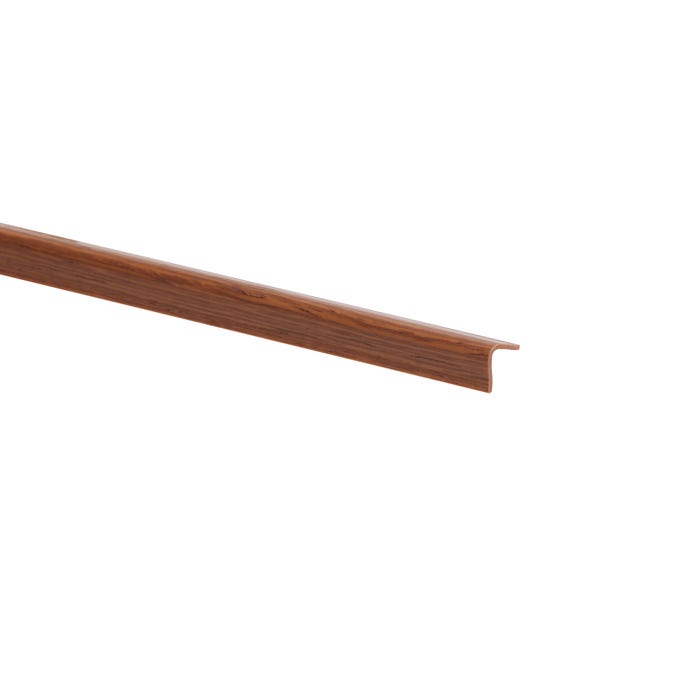 Kątownik PCV dąb kandyjski 10x10x1.1mm 2.75m