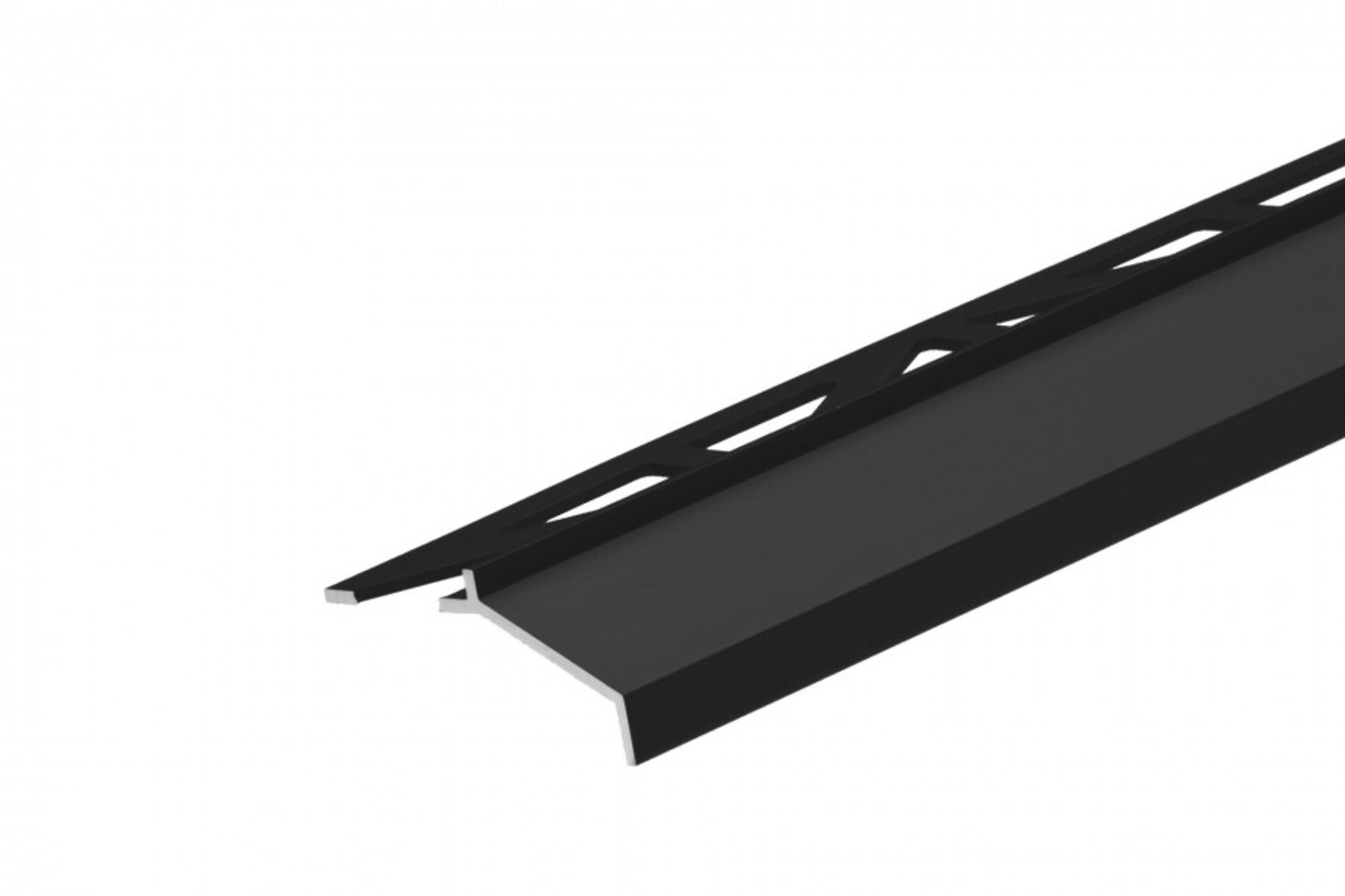 Profil balkonowy okapowy Aluminium 250 cm Czarny mat RAL 9005 CEZAR