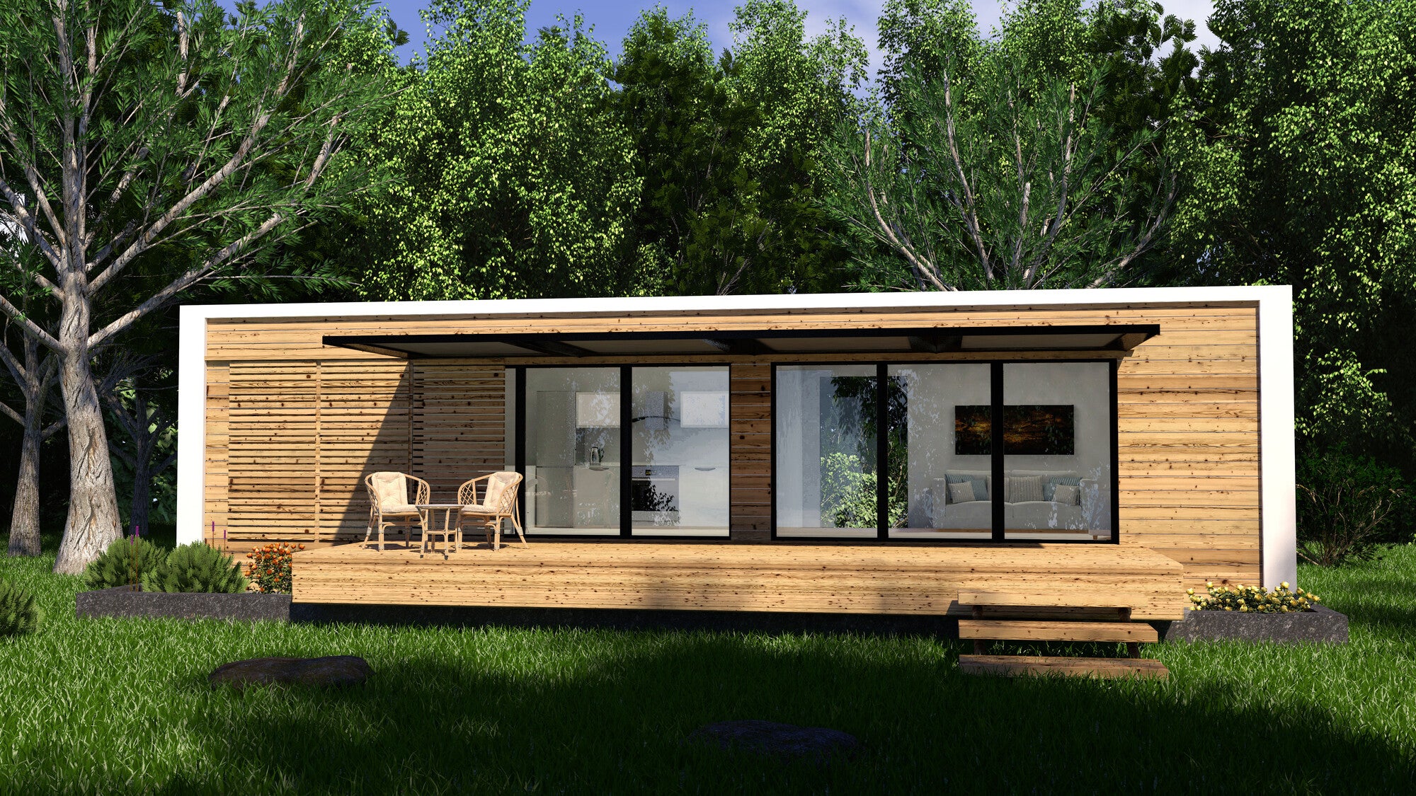 Elewacja Soft świerk 17x96x2500 mm 2