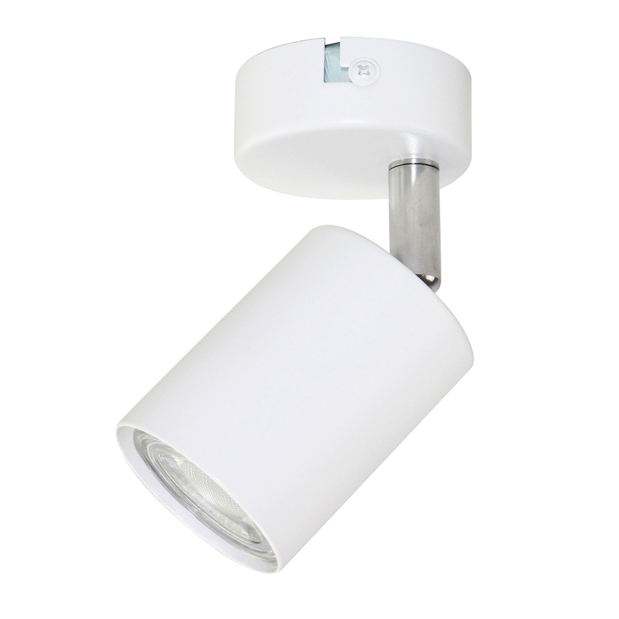 Lampa ścienno-sufitowa GAVIA 1xGU10 kolor biały, kinkiet, obrotowy
