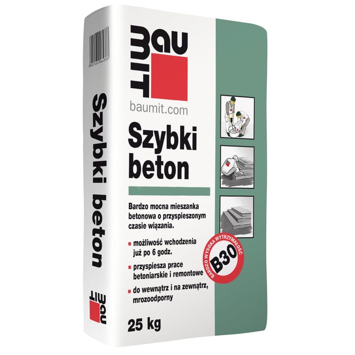 Gotowa sucha mieszanka Beton B-30 Baumit 25 kg, supermocna
