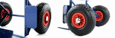 Wózek magazynowy stalowy młynarka nośność 200 kg 5