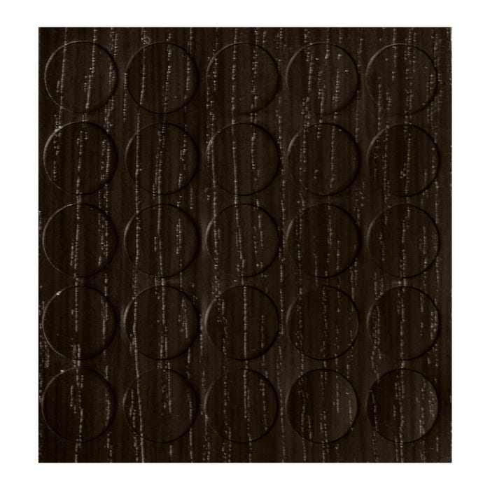Zaślepka samoprzylepna do konfirmatów wenge 13 mm 25 szt.