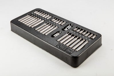 Zestaw końcówek wkrętakowych 30-75 mm, 40 szt. 3