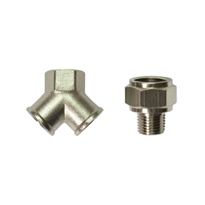 Trójnik 2 x 1/4" (F) na 3/8" (F) na 1/4" (F) Stanley