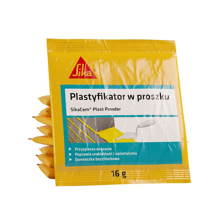Domieszka napowietrzająca do zapraw SikaCem Plast Powder 16 g