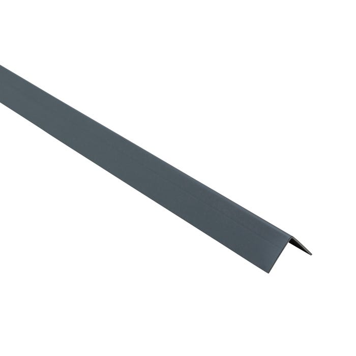 Kątownik PCV antracyt 20x20x1.1mm 2.75m