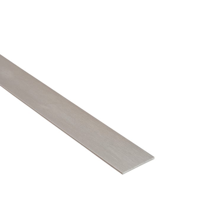 Płaskownik aluminiowy szary 30x2mm 1m