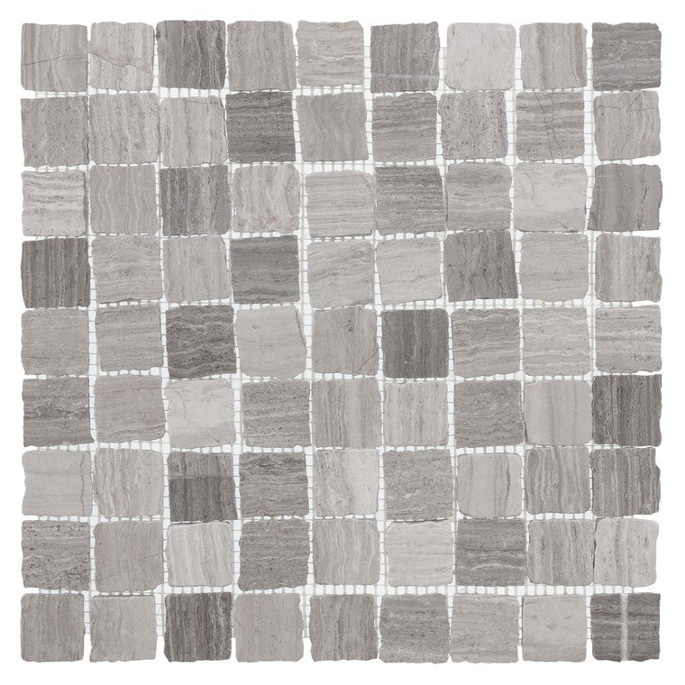 Mozaika kamienna Woodstone Grey Bend Mat 30,5x30,5 cm gat.1