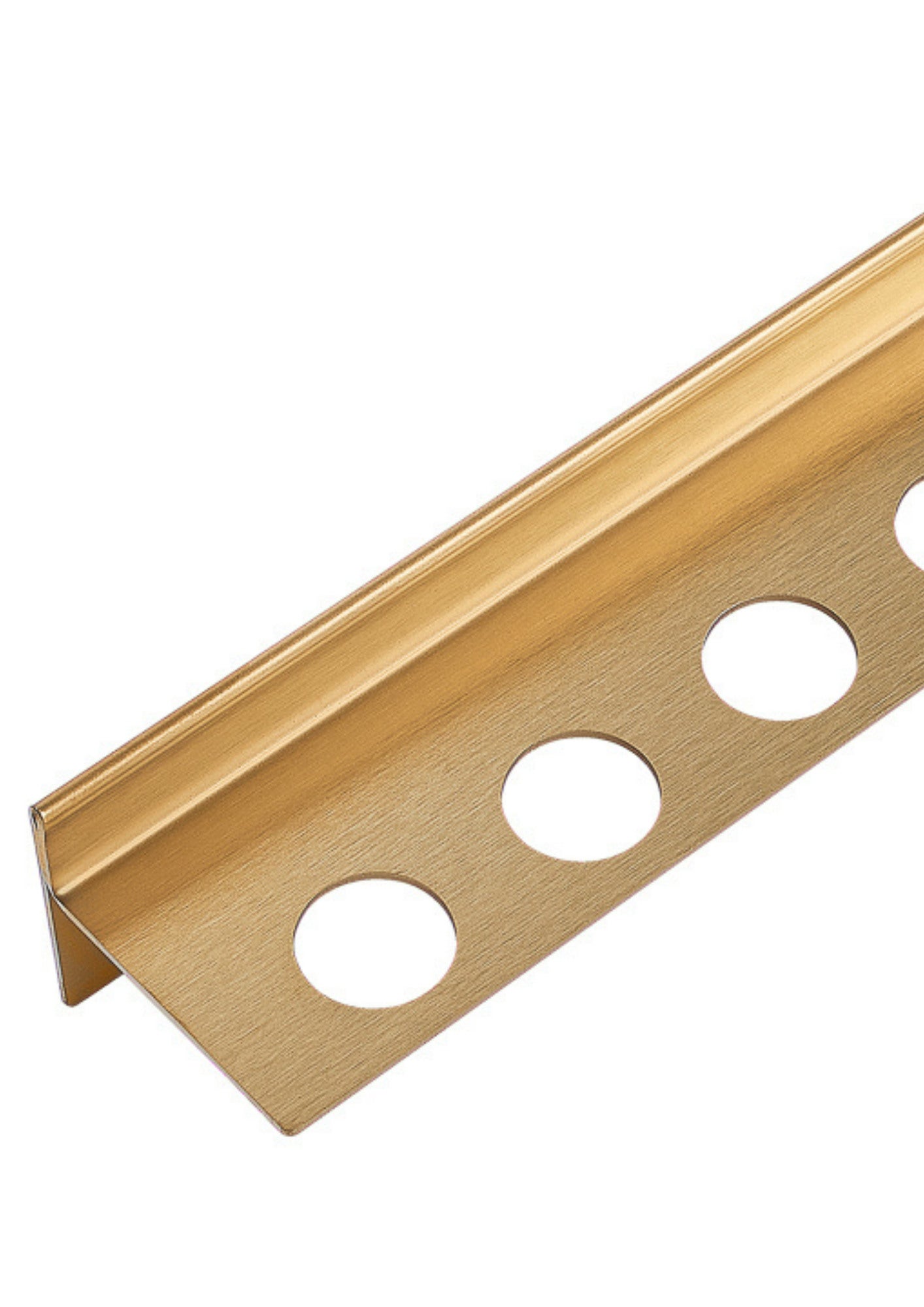 Listwa spadkowa podłogowa lewa 120 cm złota 1