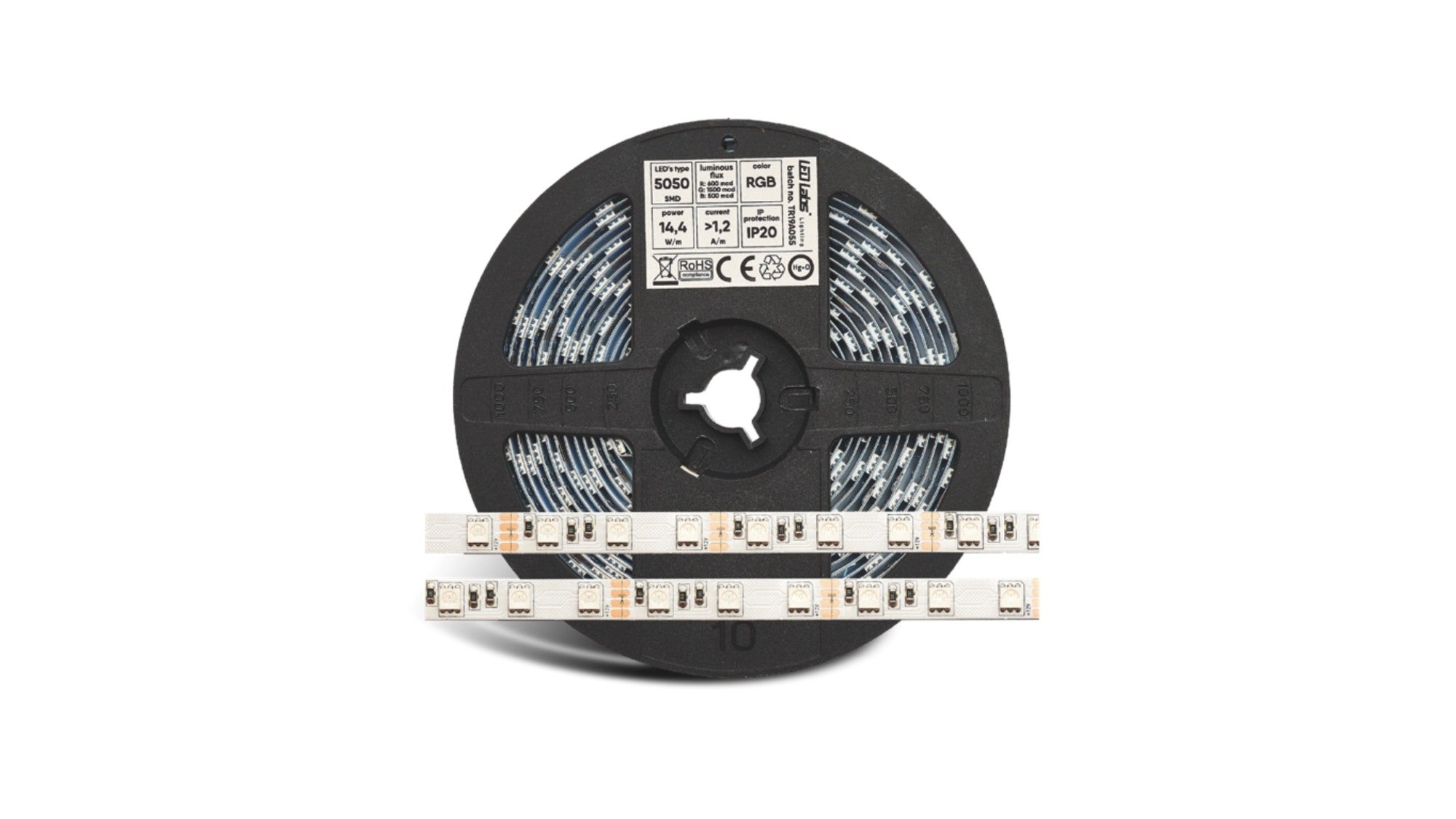Taśma PRO 3Y 24V 300 LED 5050 SMD 14.4W RGB