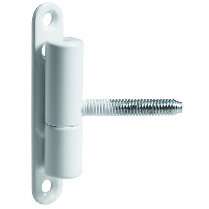 Zawias renowacyjny trzpieniowy drzwiowy 15x83,5mm, biały (2 szt.)