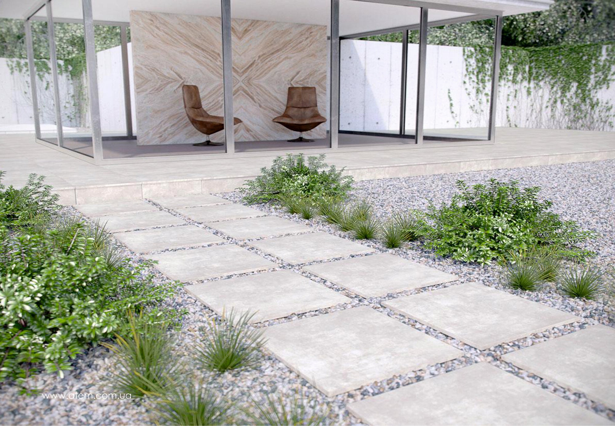Gres tarasowo-balkonowy Beton Blanco 2.0 60x60 0,72 m2 2