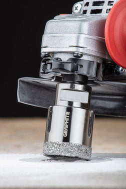 Otwornica do gresu "na sucho" 35 mm M14 Graphite 2