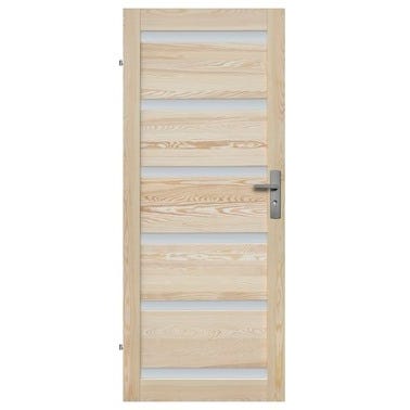 Skrzydło pokojowe Genewa 70 lewe sosna surowa