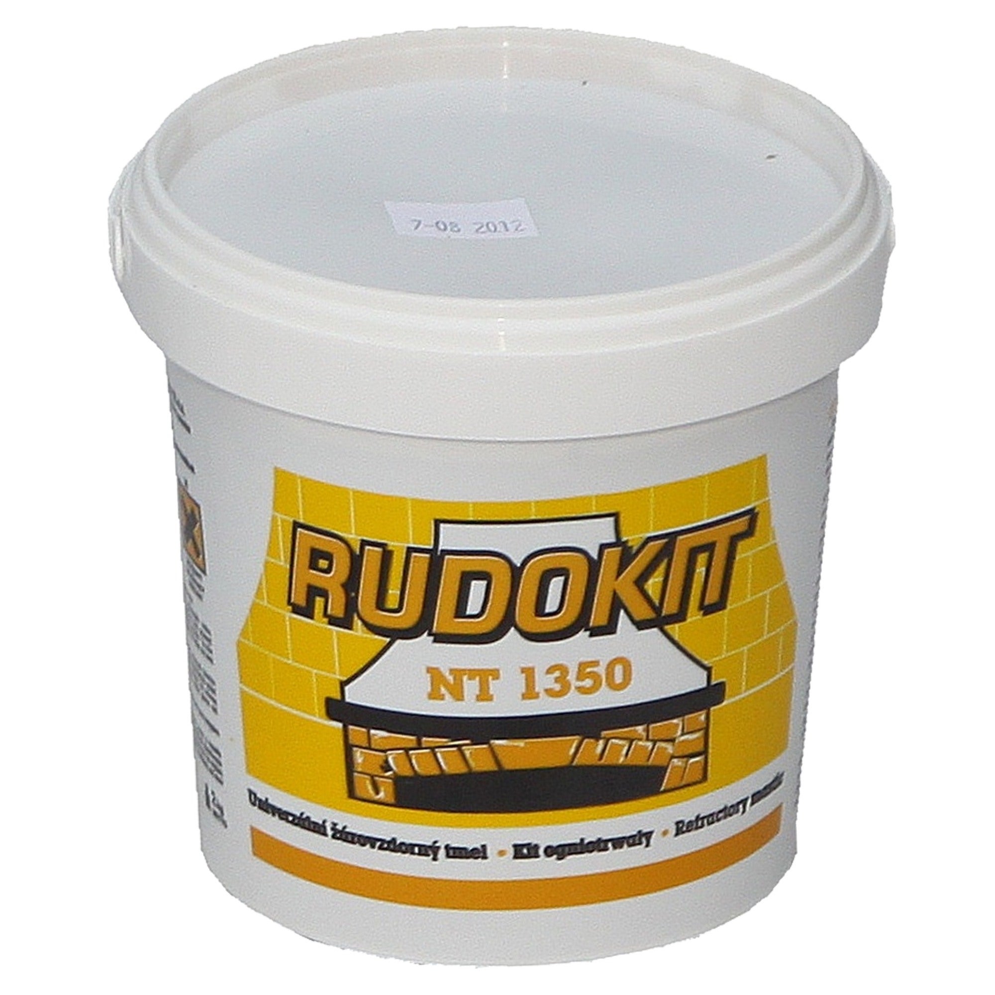 Kit ogniotrwały szamotowy, NT 1350, Rudokit, 2kg 0