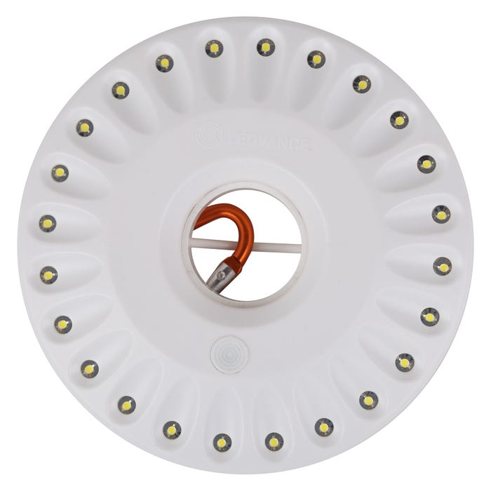 Lampa LED typu krążek magnes, zasilanie 2xAA, 120Lm, max 6h pracy, 4000K