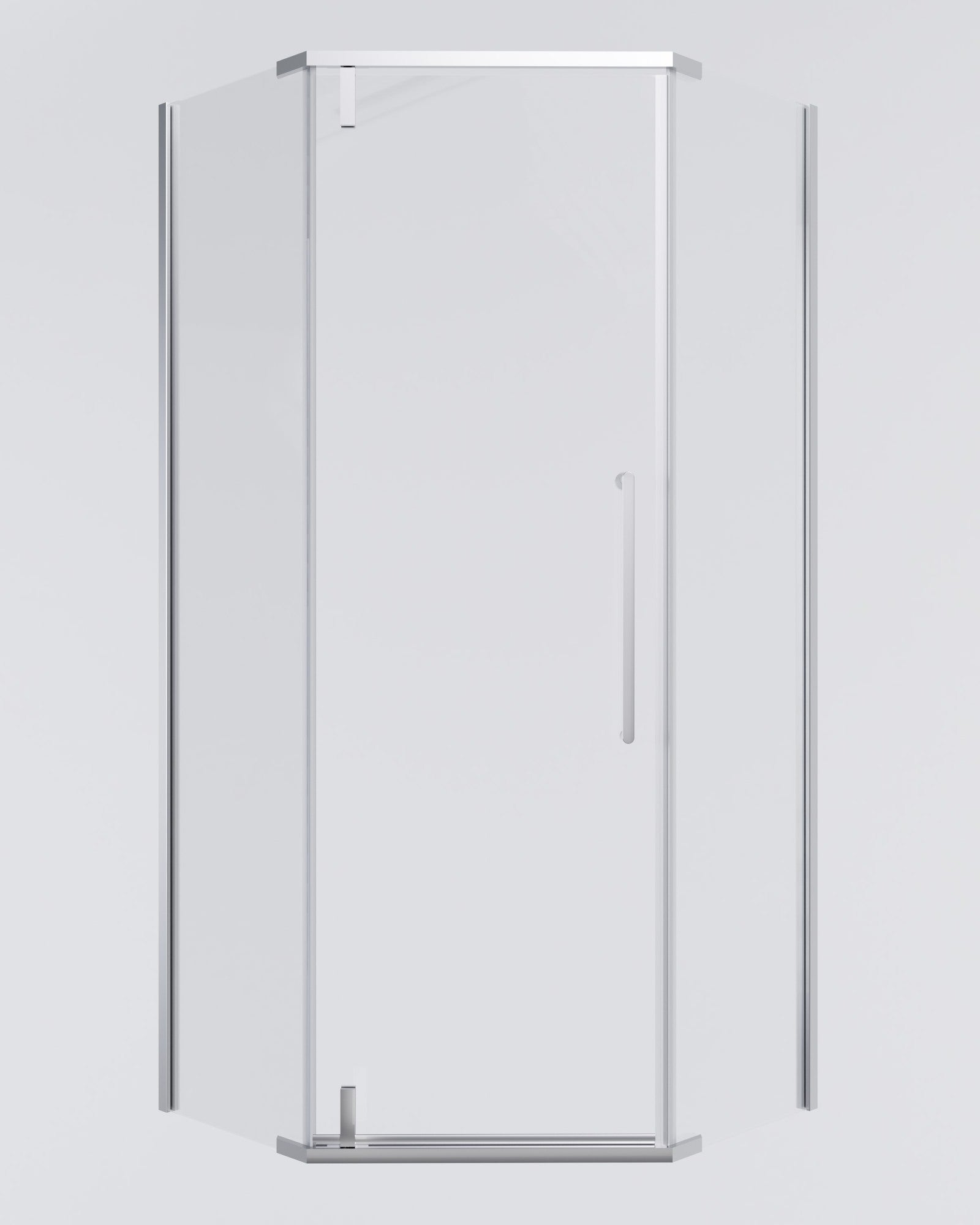 Kabina prysznicowa Agat 5-kątna 80 x 80 cm chrom