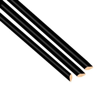 Ćwierćwałek czarny mat