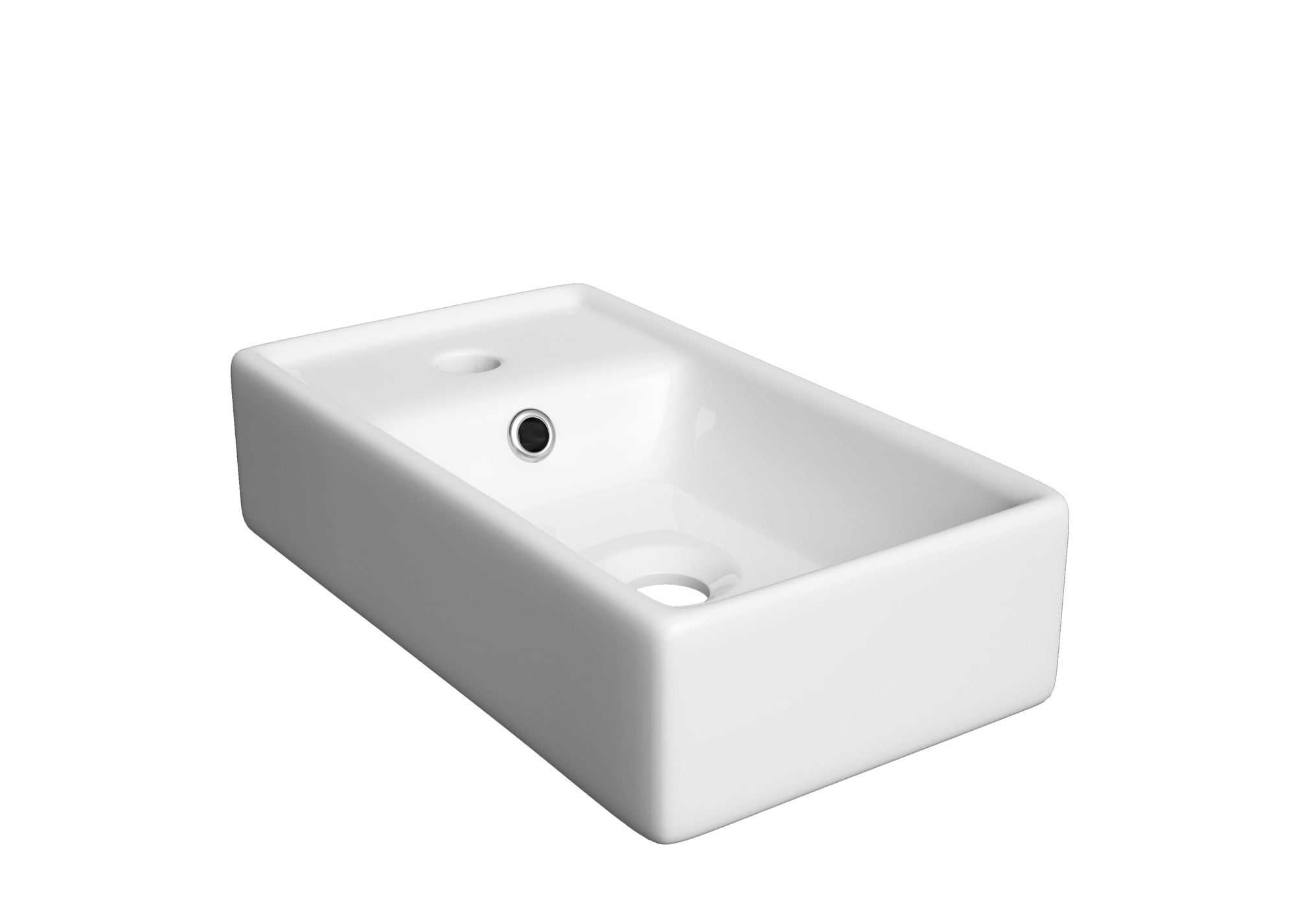 Umywalka meblowa Onas Mini 40 x 22 cm biała