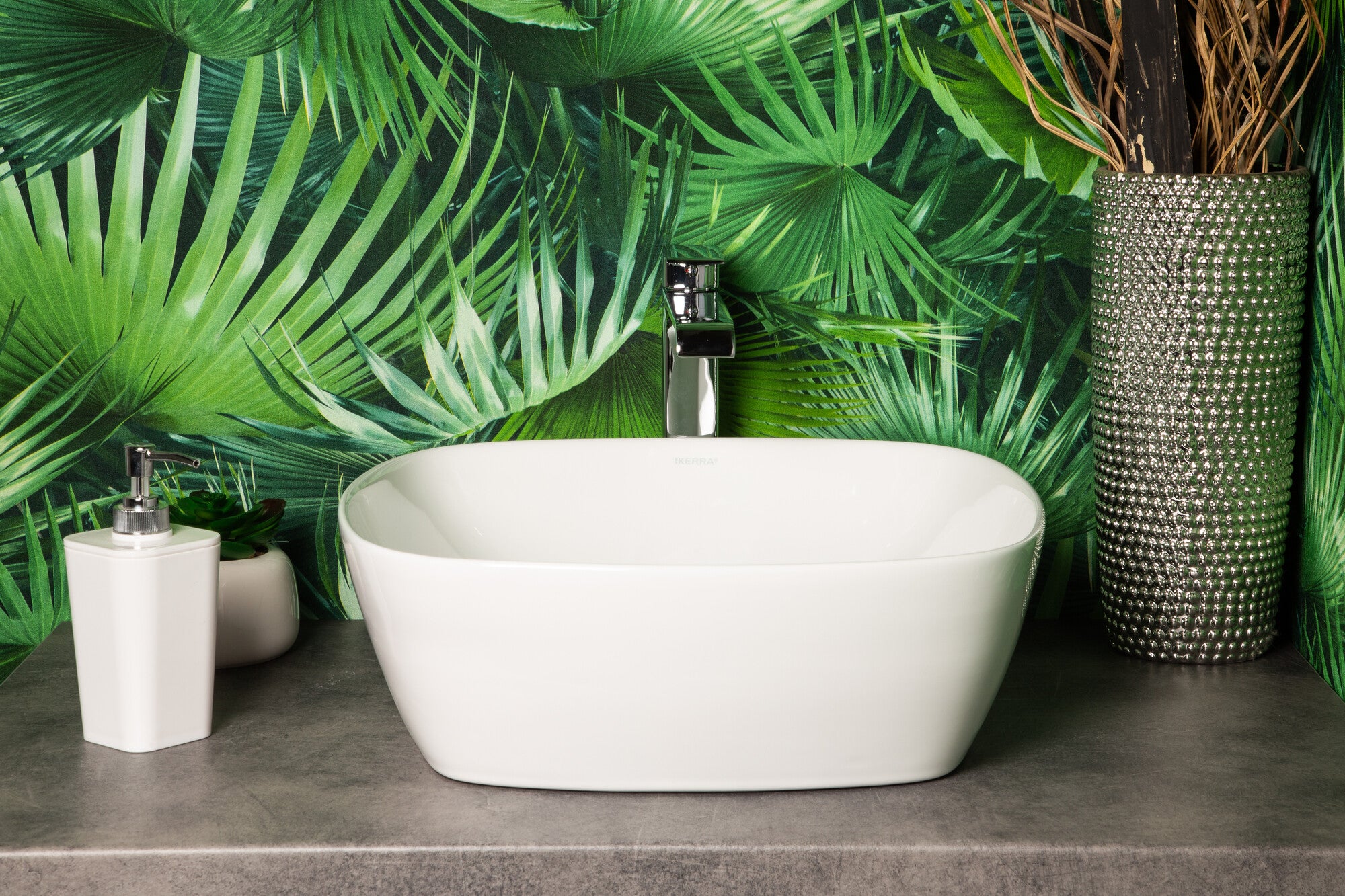 Umywalka nablatowa Kerra KR-640 5