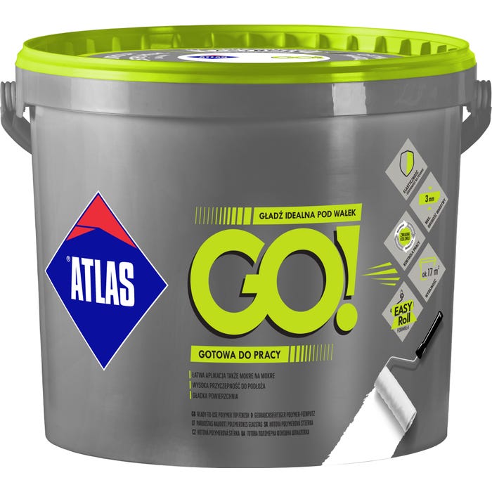 Atlas GO! Gotowa gładź 25 kg