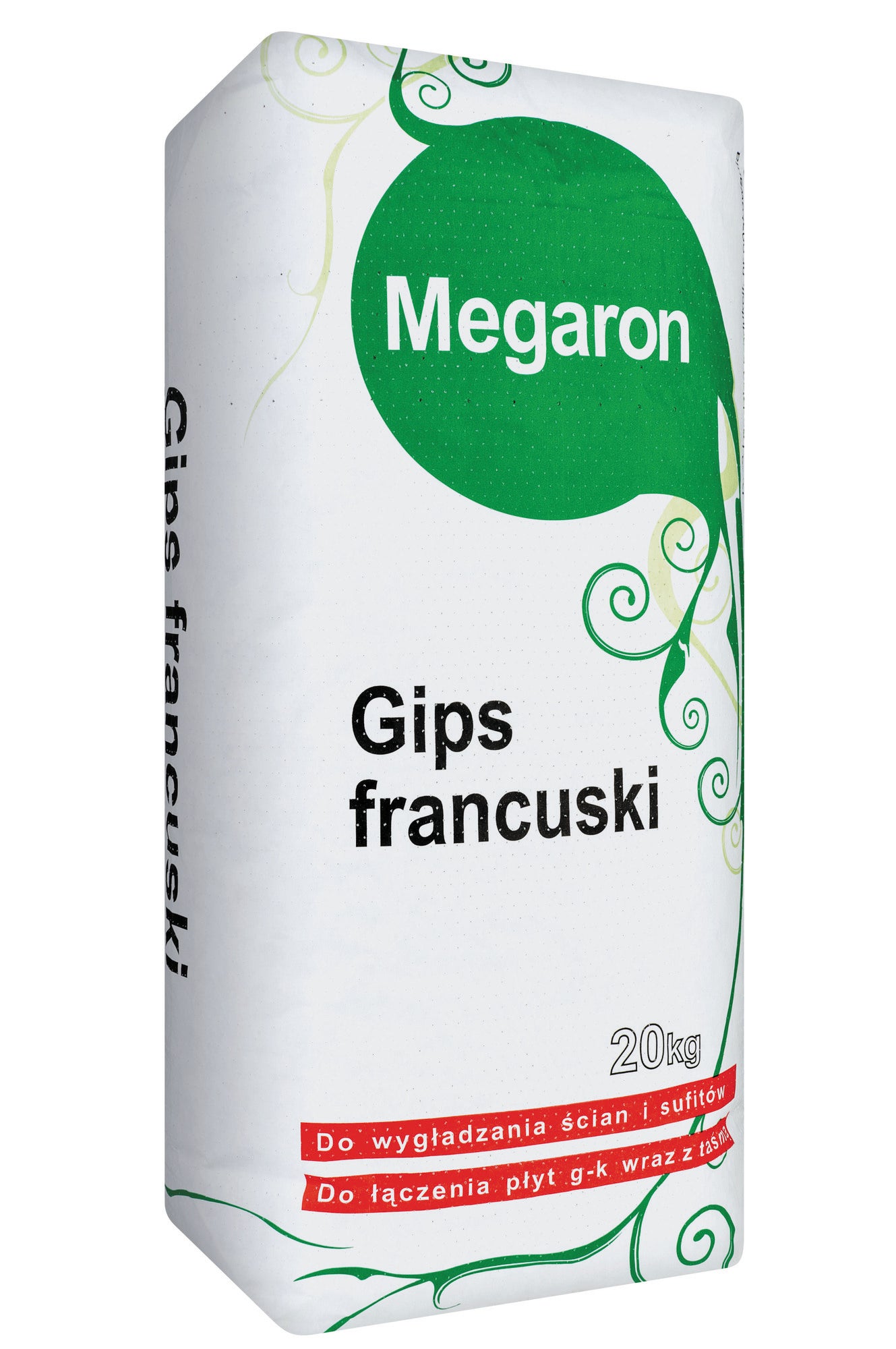 Gips szpachlowy francuski Megaron Gs-2 20 kg 0