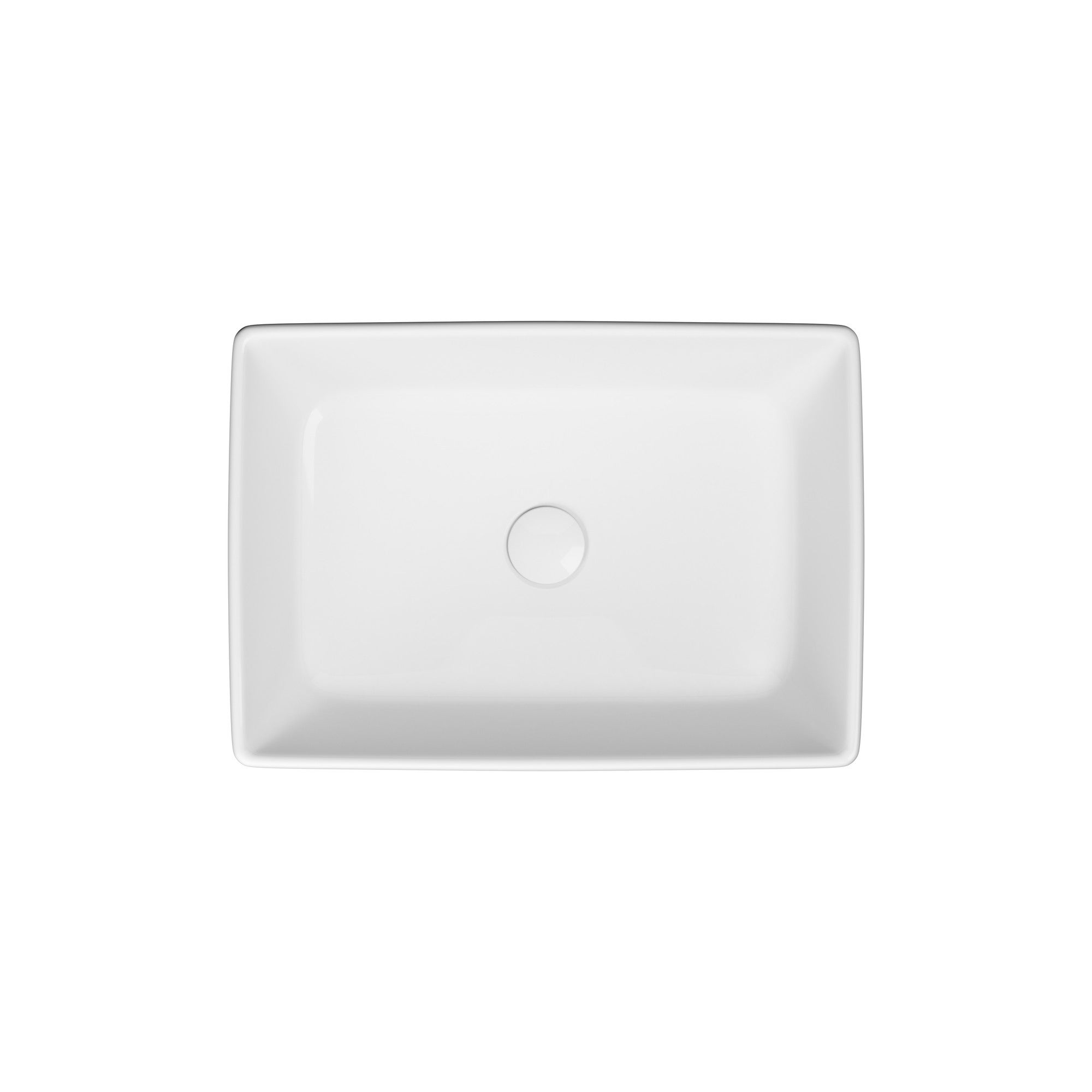 Umywalka nablatowa Cersanit City 50 cm biała 1