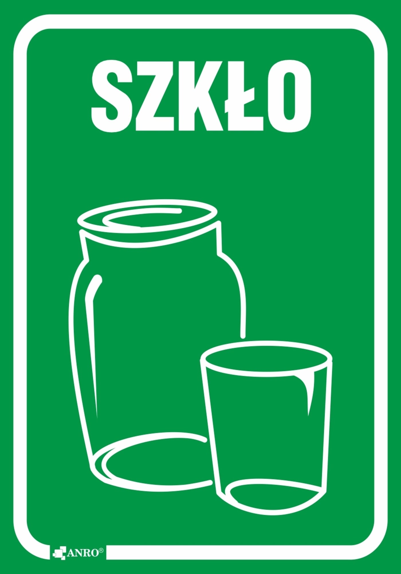 Znak informacyjny SZKŁO 0