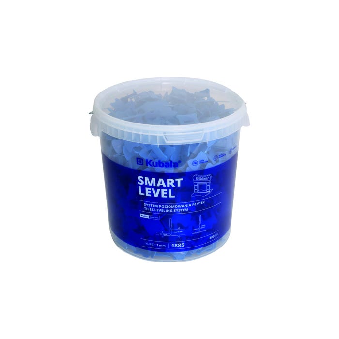 Klipsy Smart Level Kubala 1 mm, 800 szt.