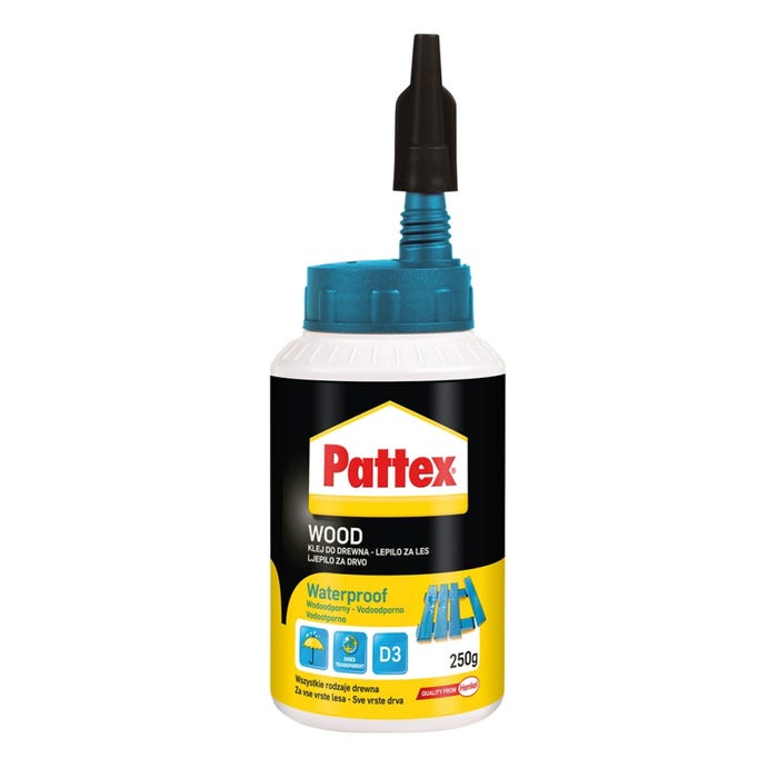 Klej do drewna Pattex Wood Waterproof 0,25kg