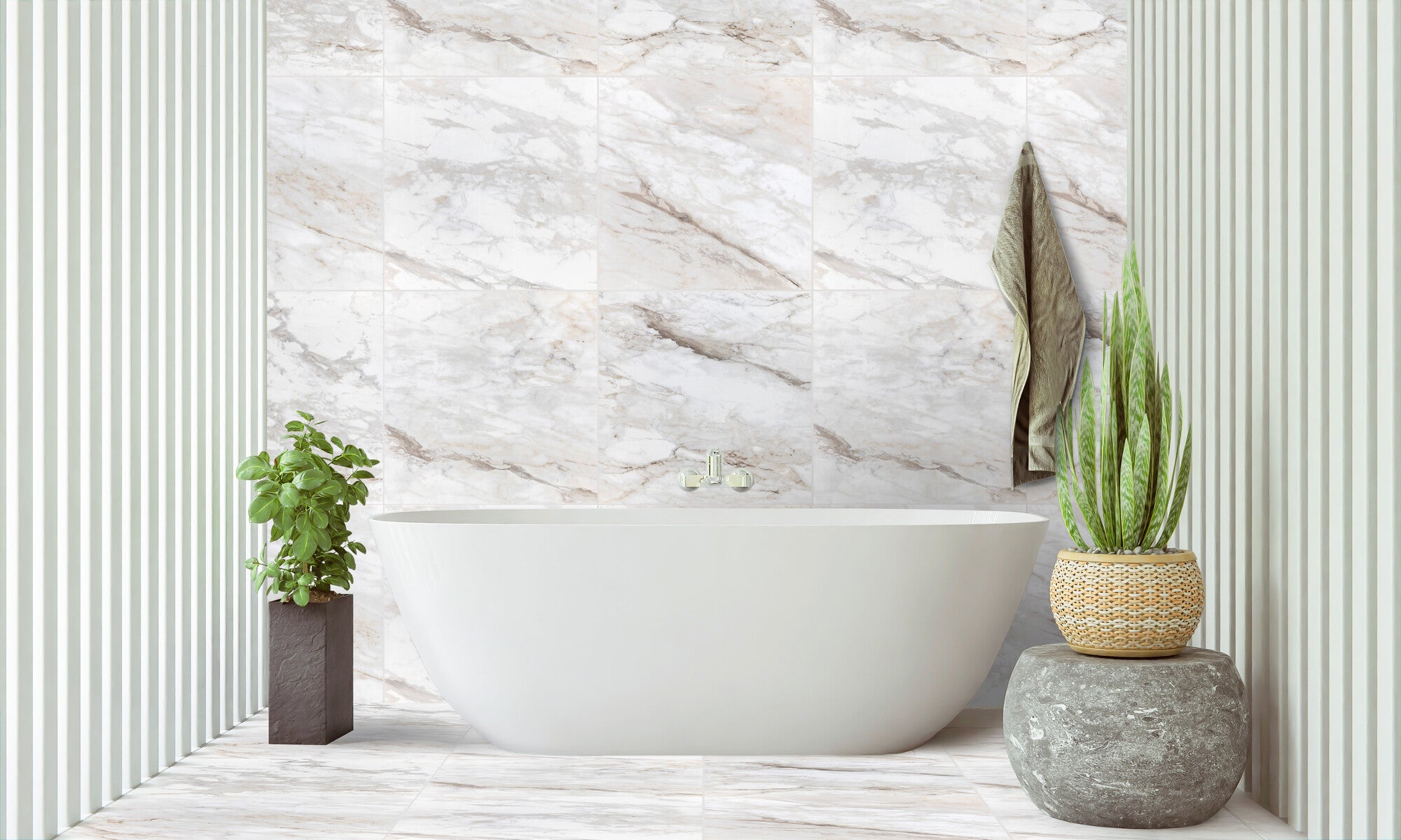 Płytka podłogowa Palazzo white mat 60x60 cm 1.08 m2 4