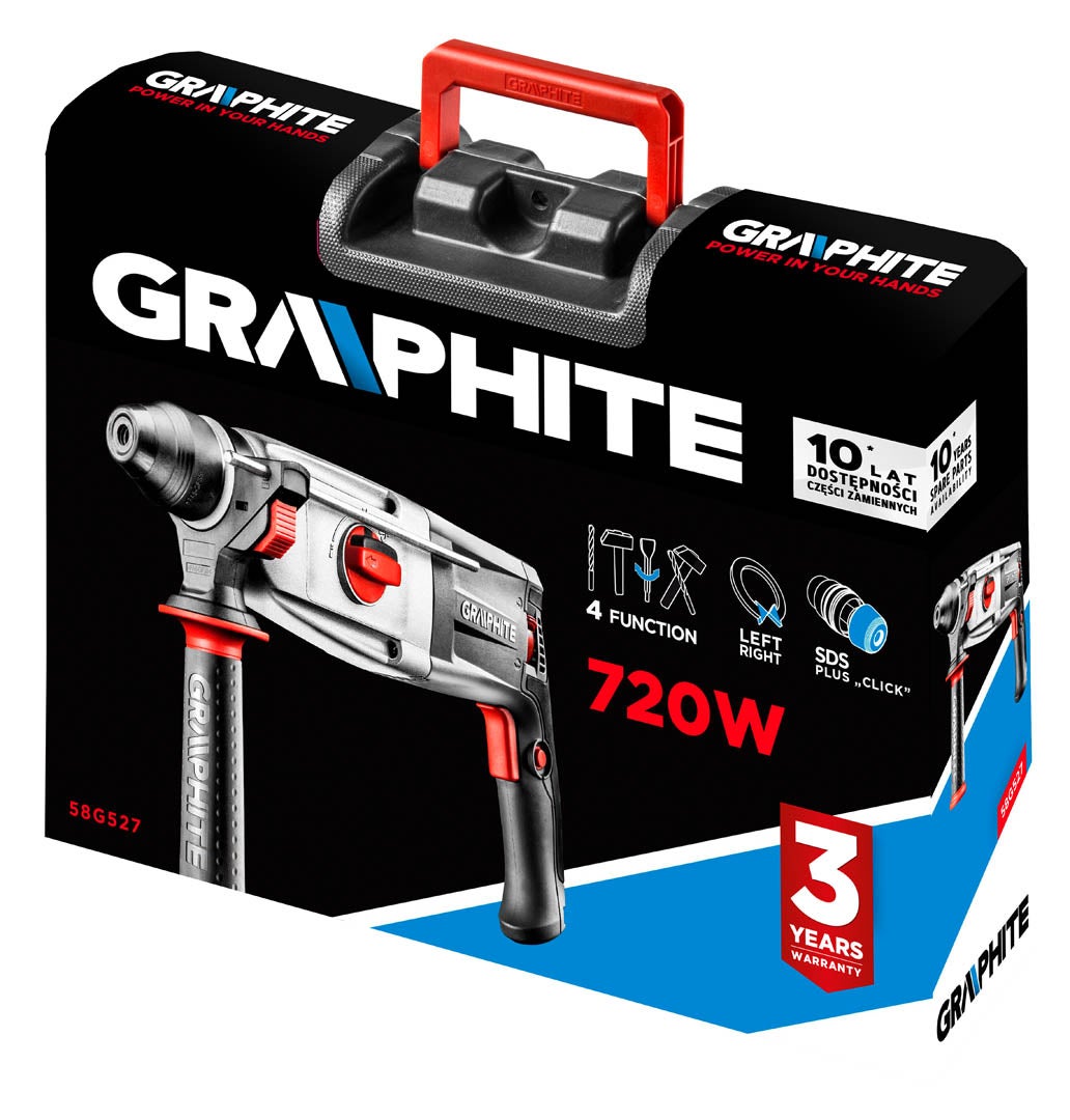 Młotowiertarka 2,8J 58G527 Graphite 1